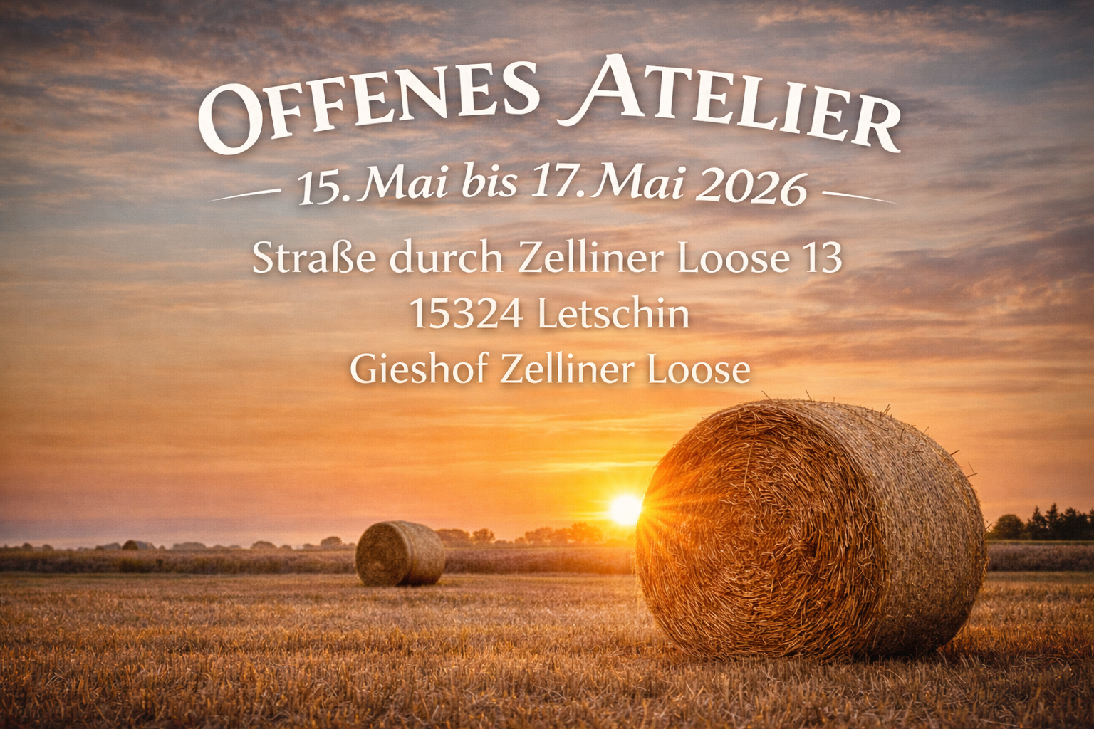 Einladung offenes Atelier