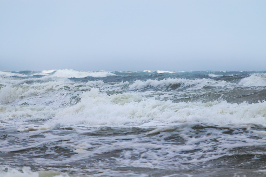 Stürmische Ostsee