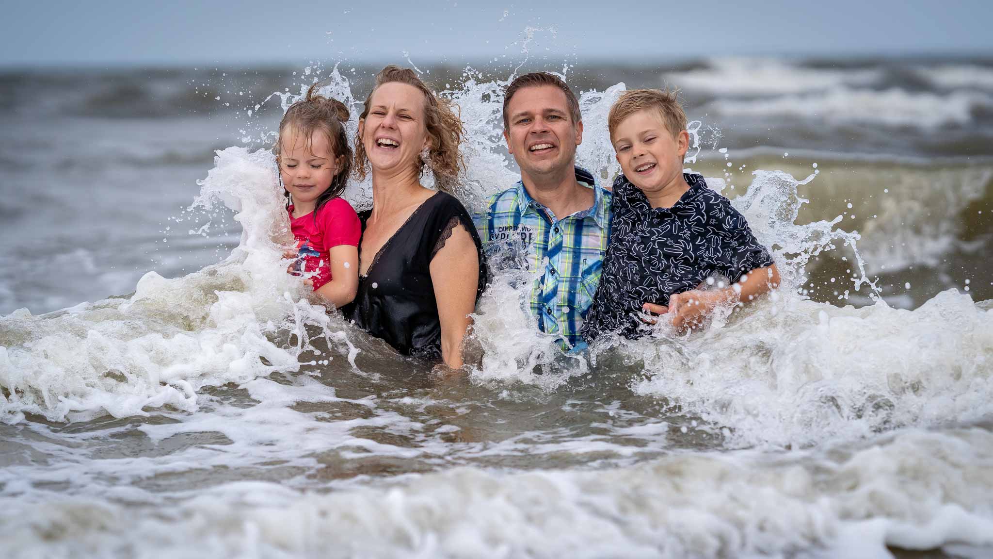 Fotoshooting auch in der Nordsee