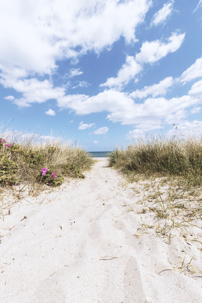 Sandweg zum Meer