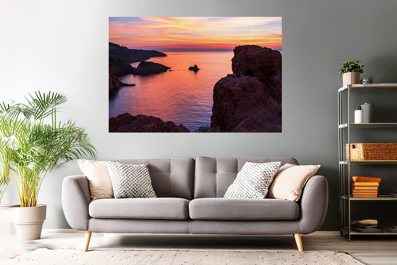 Sonnenuntergang Wandbild