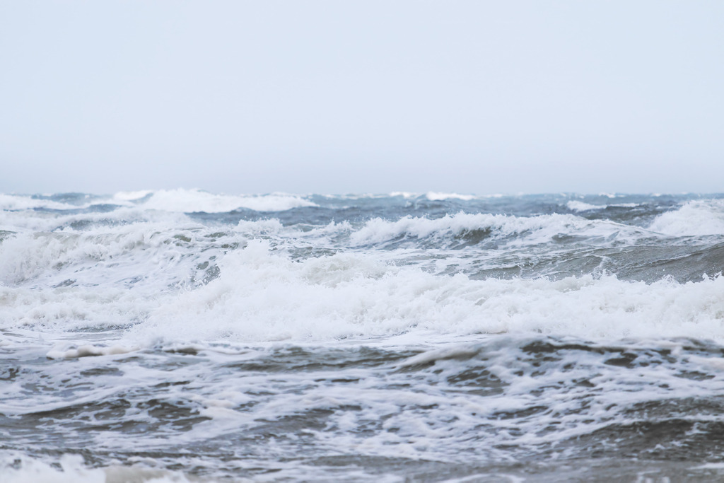 Stürmische Ostsee